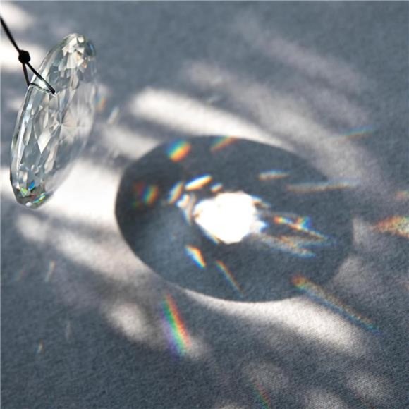 Hanging Crystal Suncatcher Chandelier Crystals Prisms Clear Chandelier Crystals - Picture 4 of 7